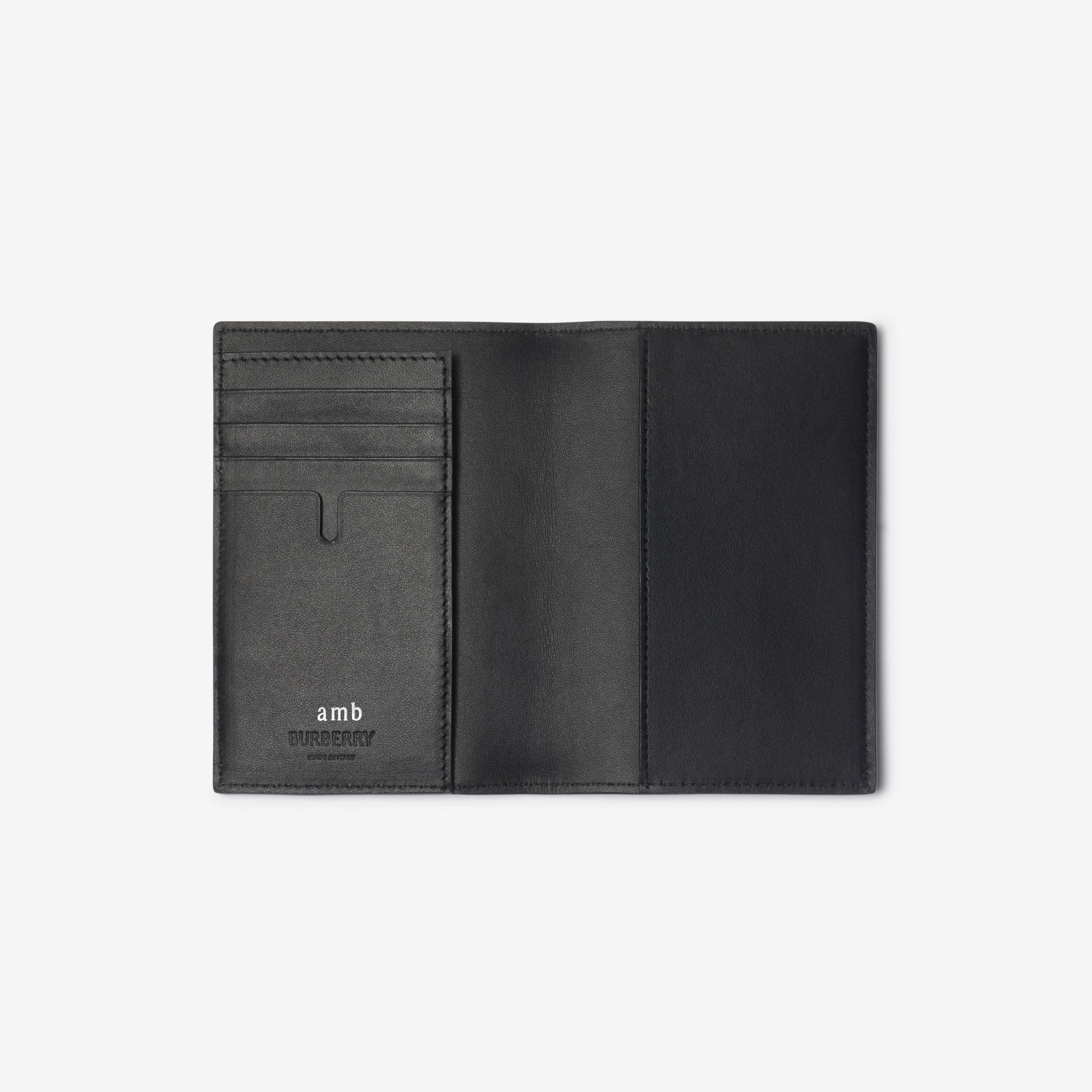 EKD Passport Holder in Black - Men | Burberry® Official